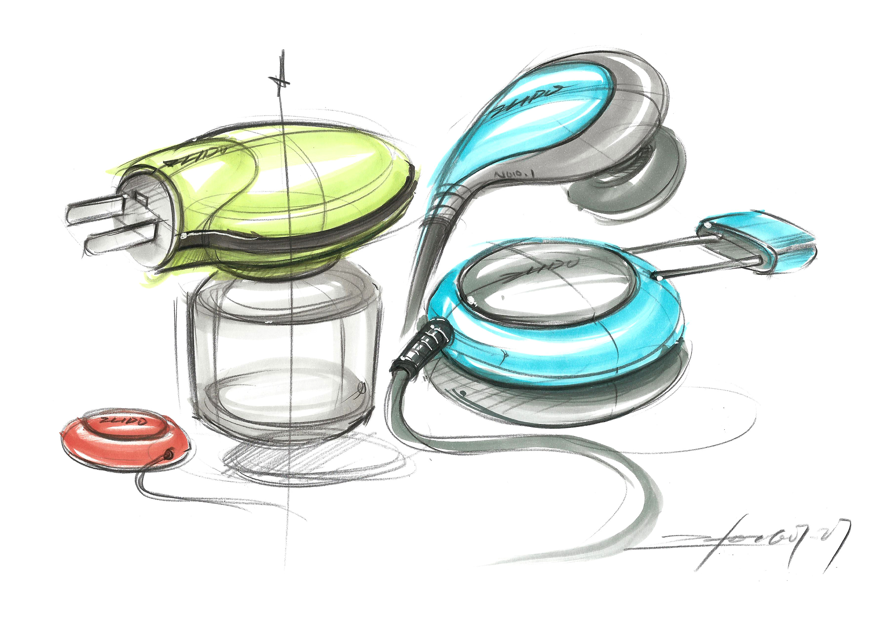 2016產(chǎn)品設(shè)計(jì)手繪 七月一日一畫(huà)——電器篇